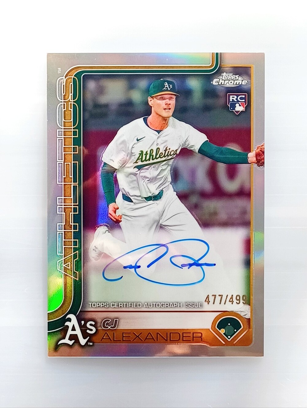Cj Alexander Auto Rookie Card